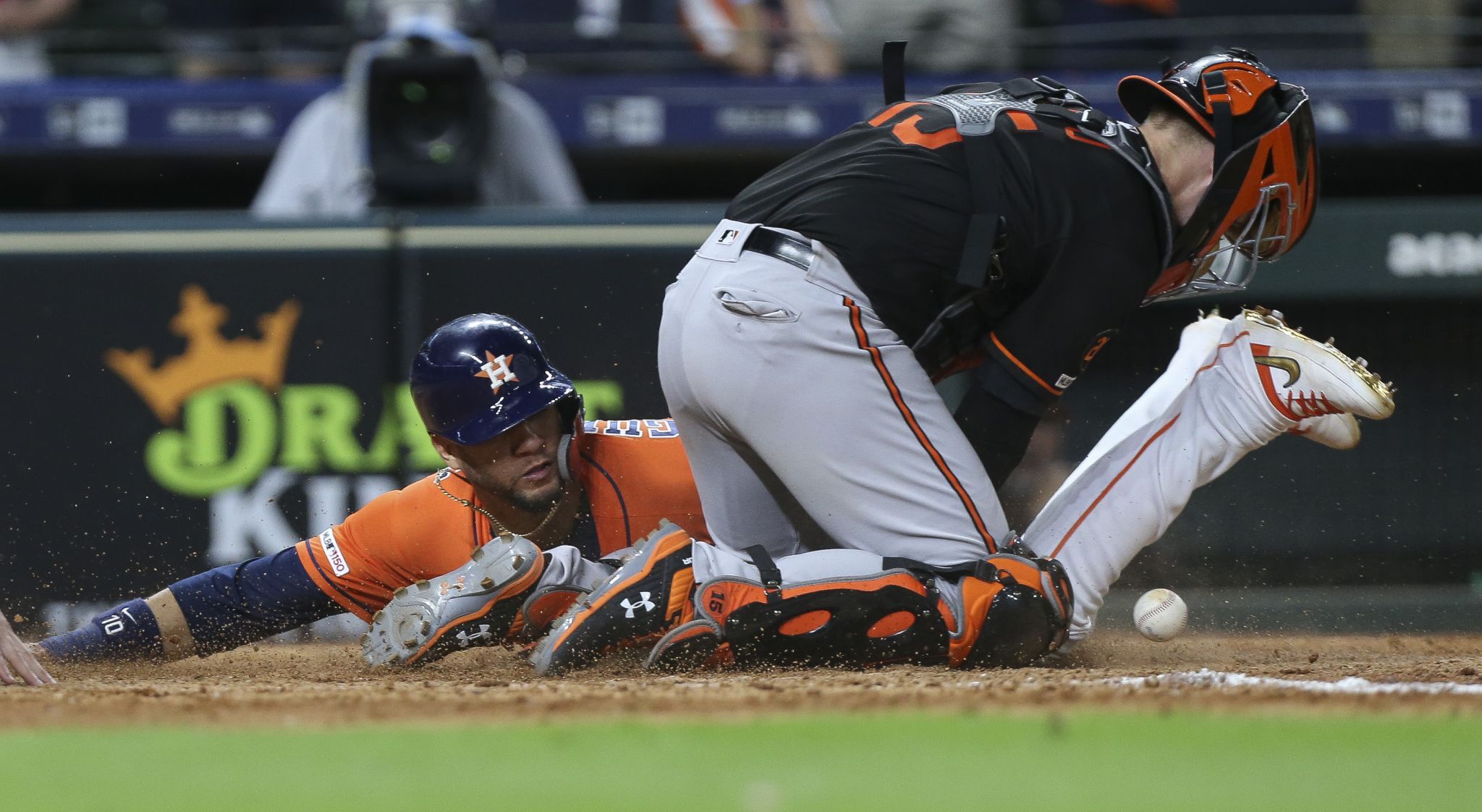 Baltimore Orioles' Trey Mancini (16), Rio Ruiz (14), Richie Martin