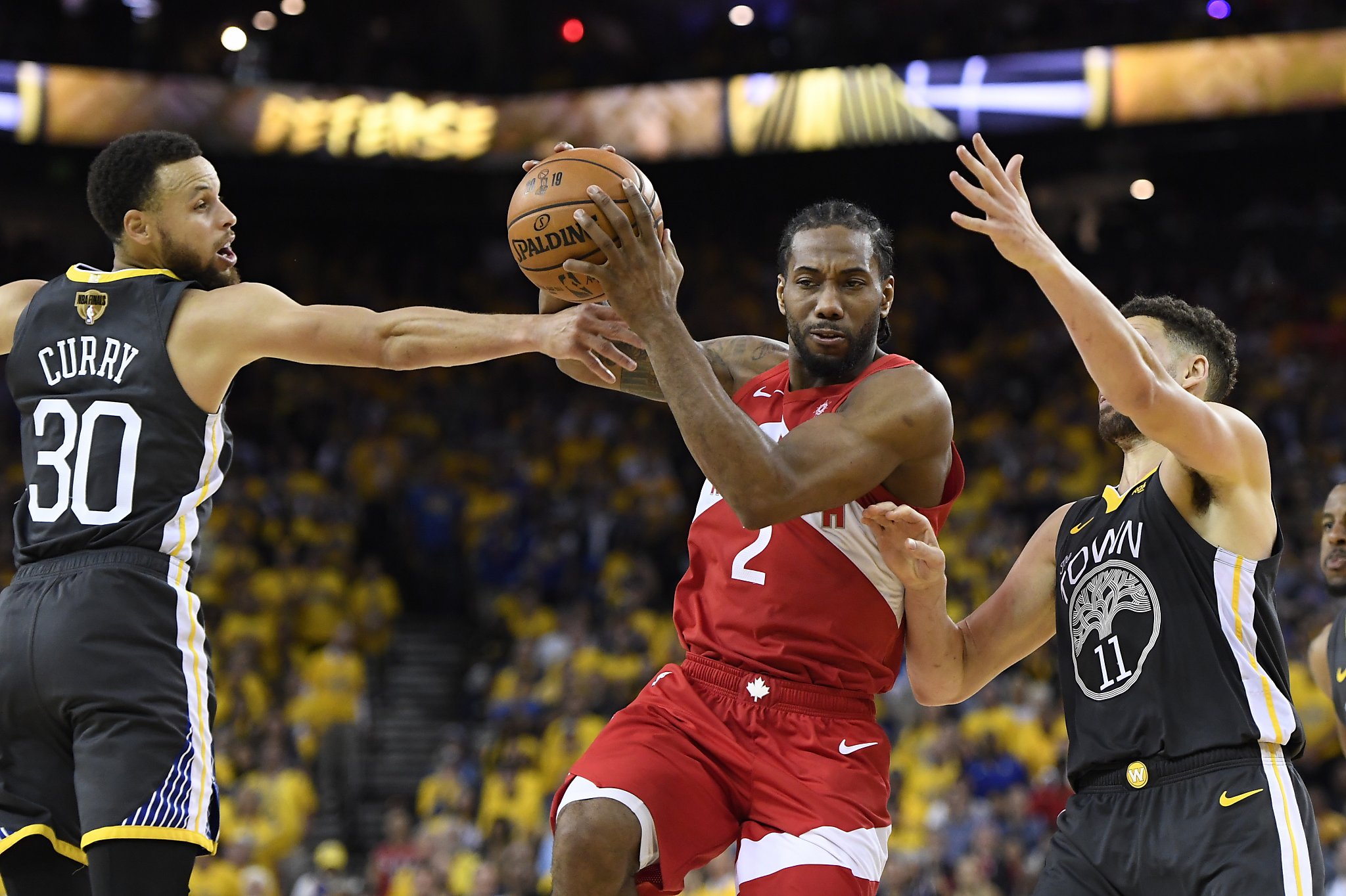 Raptors finally serve up a decent Bay Area reference, after beating the Warriors in ...