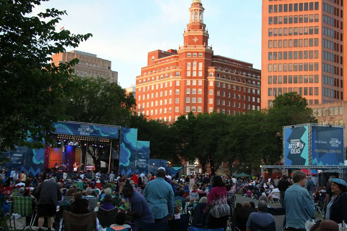 Headline Concert opening night on New Haven Green at the International Festival of Arts & Idea on Saturday June 8, 2019.