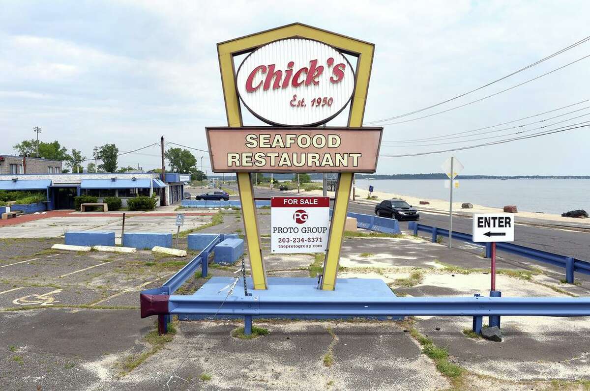 The former Chick's Drive-In along the shoreline in West Haven in 2019.