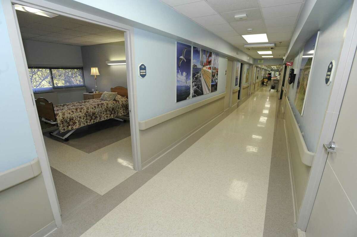 A file photo of a nursing home in Connecticut.