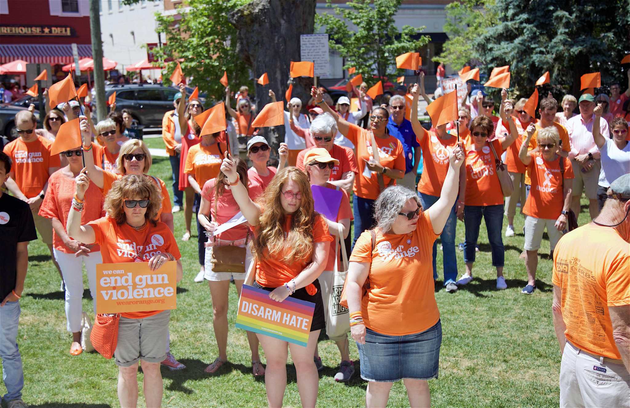 ‘wear Orange Rally In Fairfield Raises Awareness Of Gun Violence