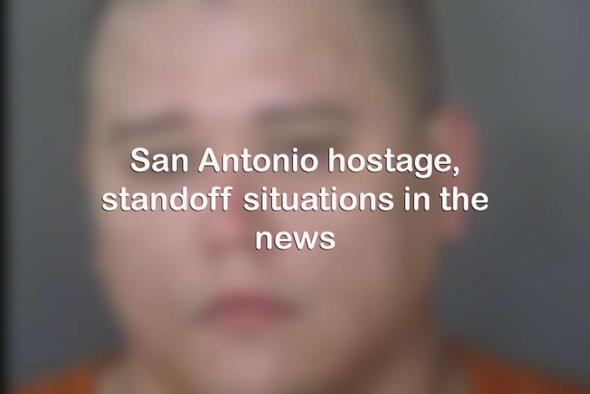 Click through for standoff and hostage situations in the news in San Antonio.