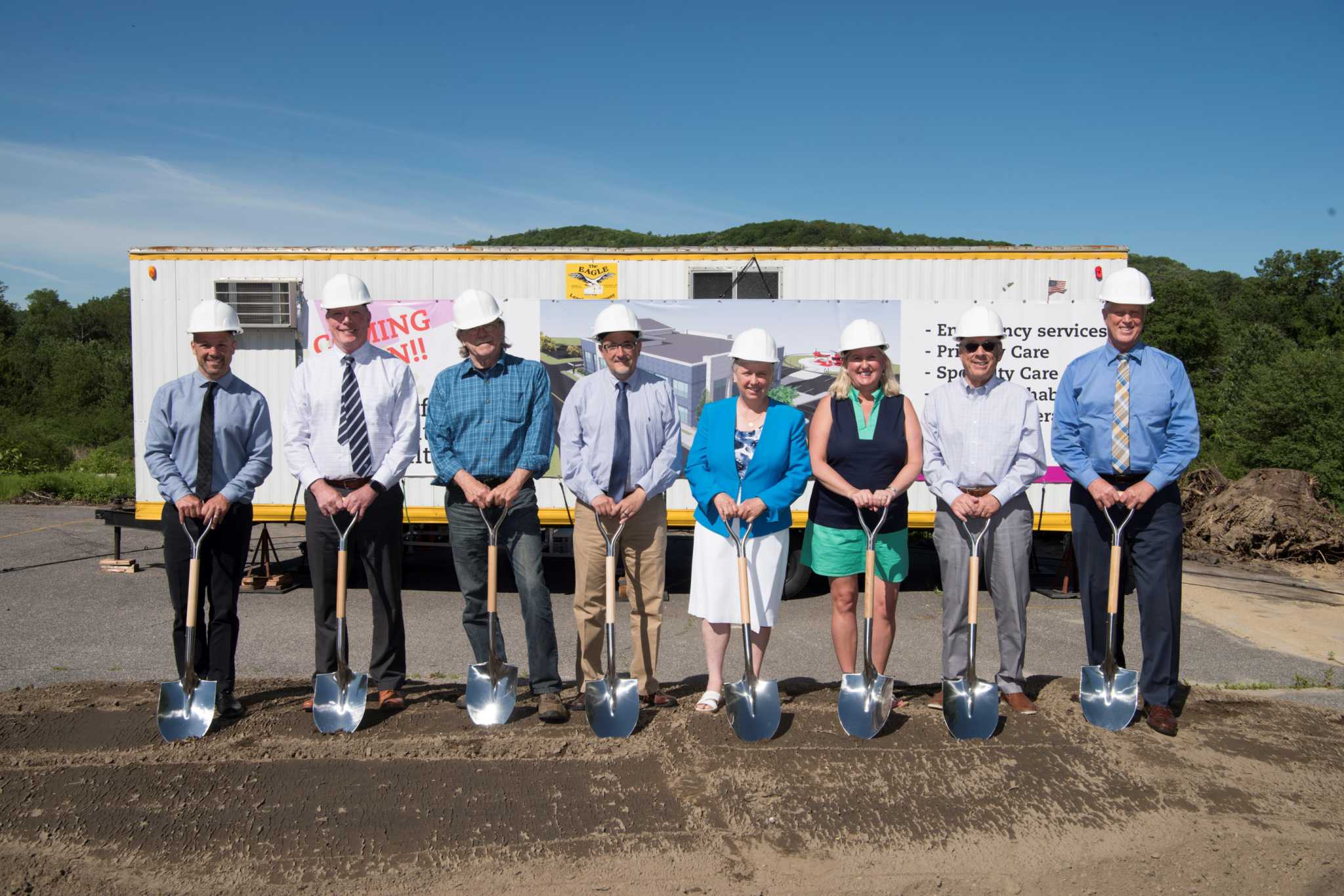 Hospital officials break ground on new Winsted health facility