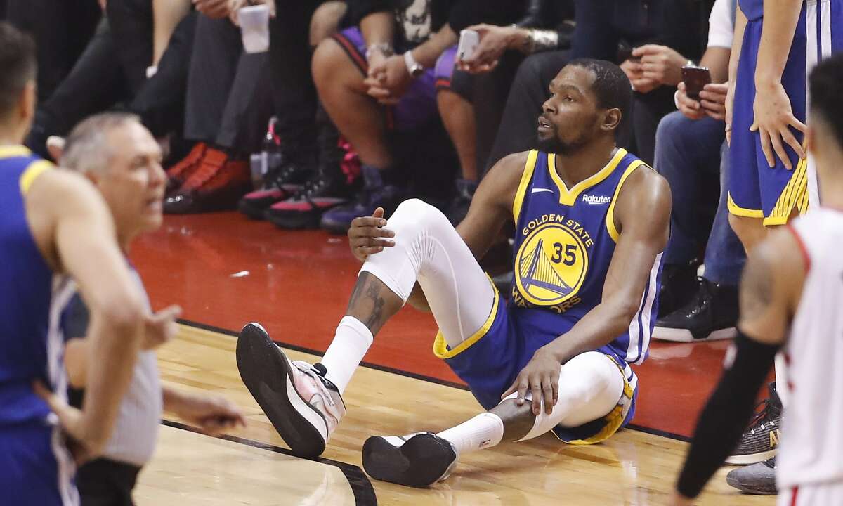 NBA Finals: Golden State Warriors believe Kevin Durant has torn