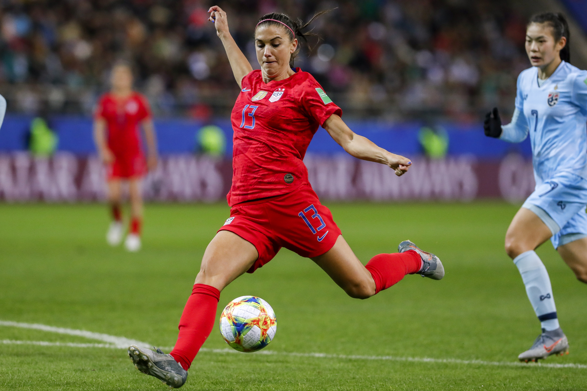 Alex Morgan has 5 goals as US routs Thailand 13-0 in Women’s World Cup