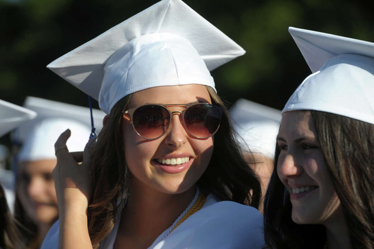 Graduation for the Bunnell High School Class of 2019, in Stratford, Conn. June 11, 2019.