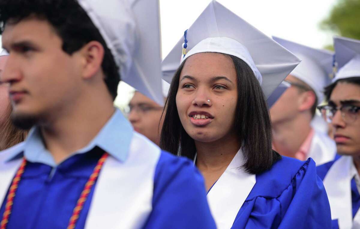 The Class of 2019 Brien McMahon High School Commencement Exercises Wednesday, June 12, 2019, in Norwalk, Conn.