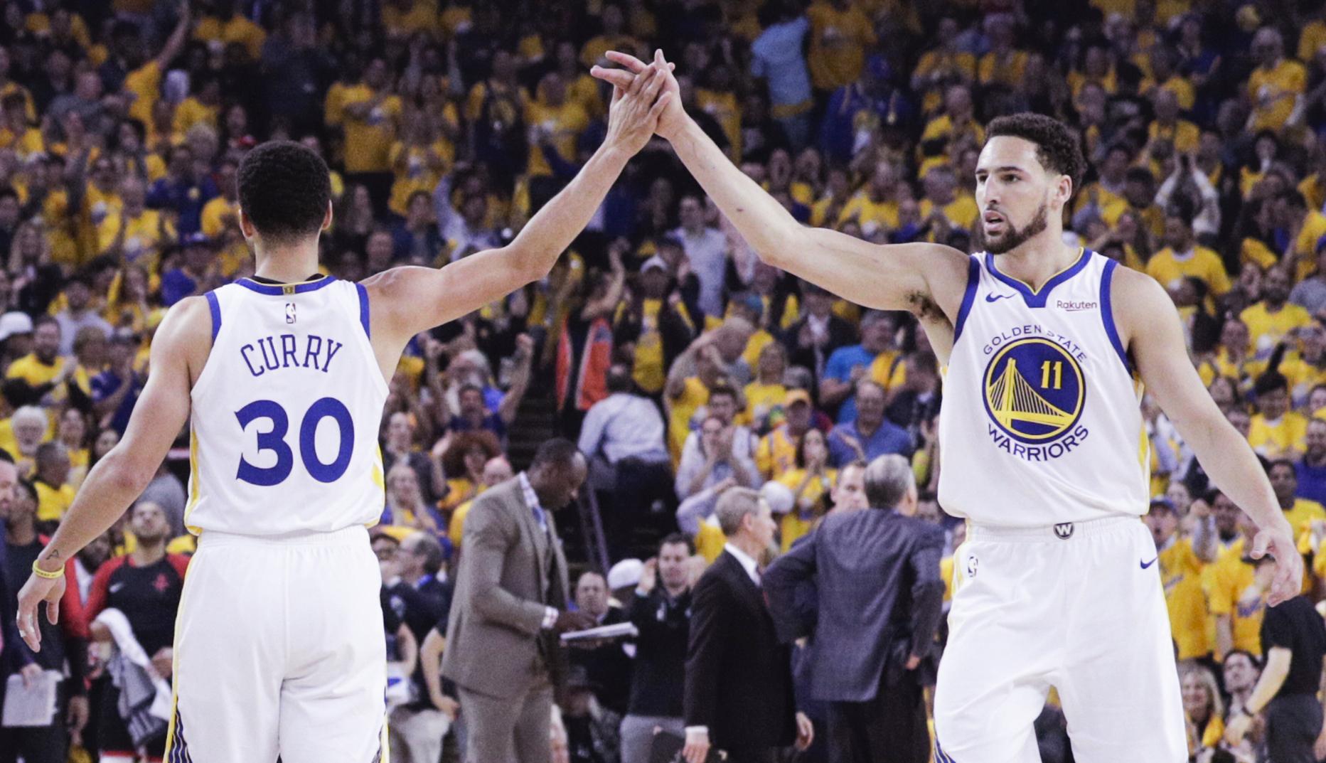 Warriors’ Splash Brothers are on the spot in Game 6