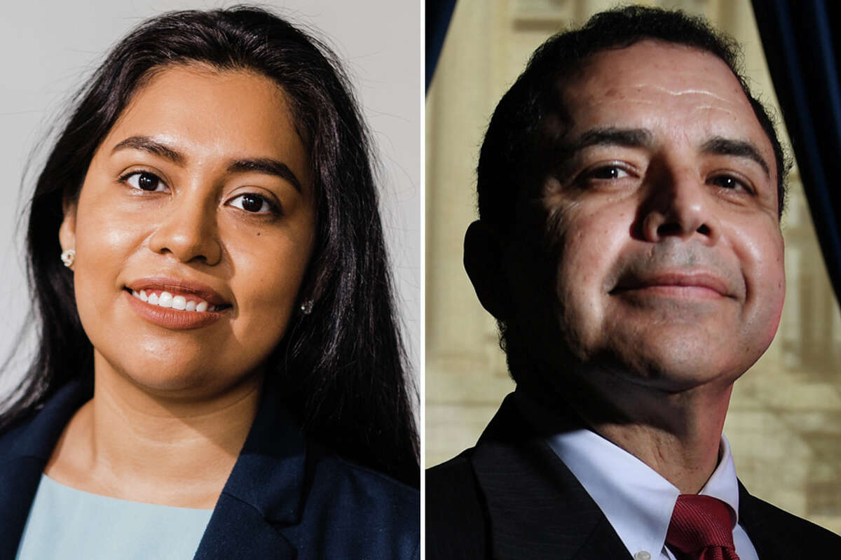 Campaign Finance Reports have revealed how much money has funneled into the campaigns of Congressman Henry Cuellar, right, and his challenger Jessica Cisneros, left.