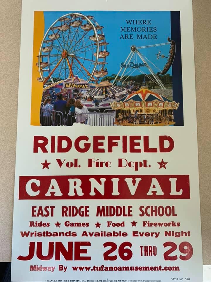 Ridgefield fire department carnival returns this month