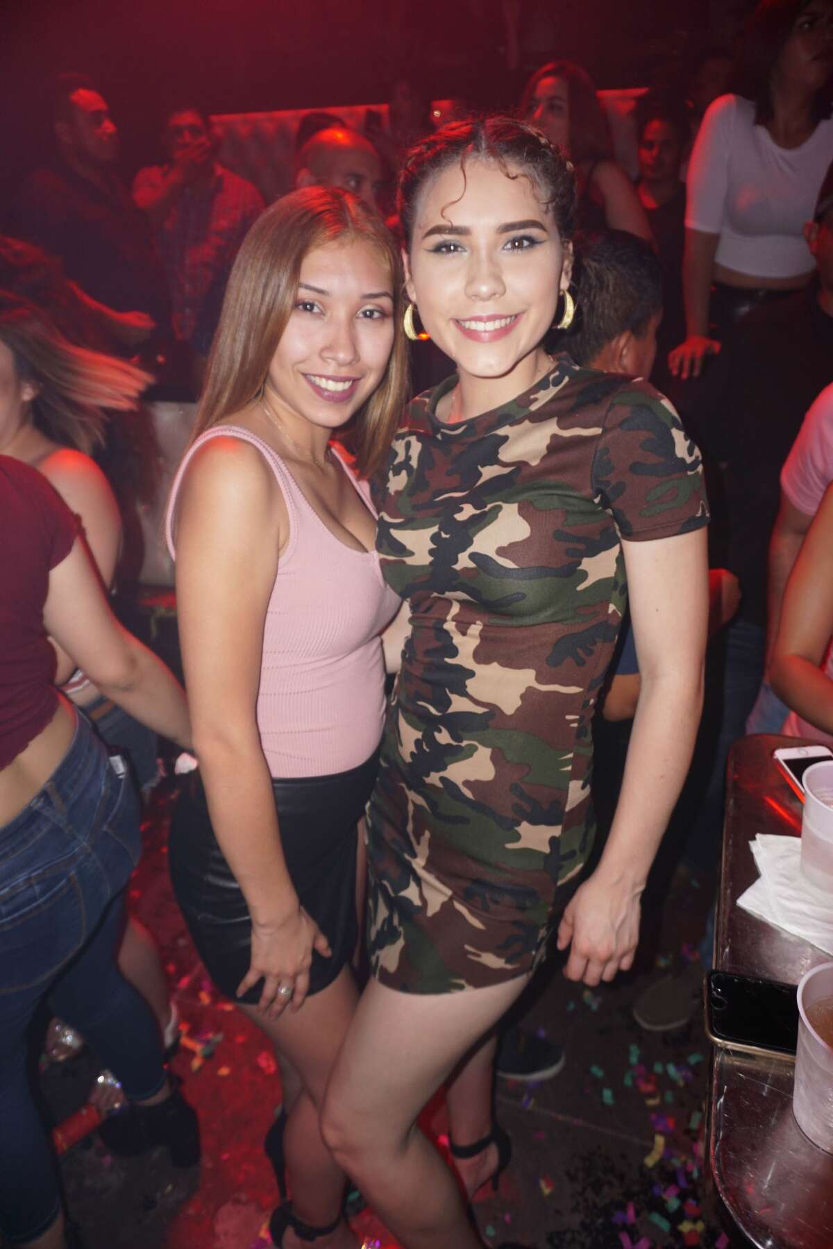 Zamantha Tovar and Roxana Rodriguez at Club Vibe