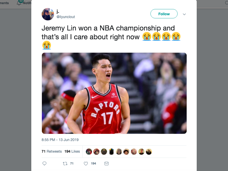 Jeremy Lin makes history as Toronto Raptors win first NBA title