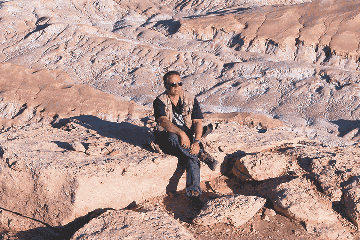 Daryl Hawk reflects on the Atacama Desert in Chile.