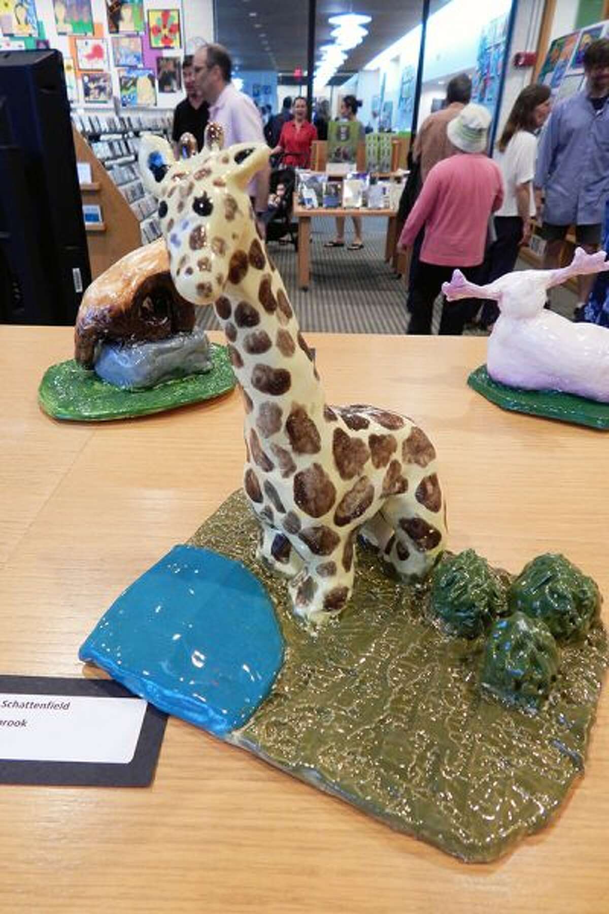 Artwork by Middlebrook student Sierra Schattenfield.