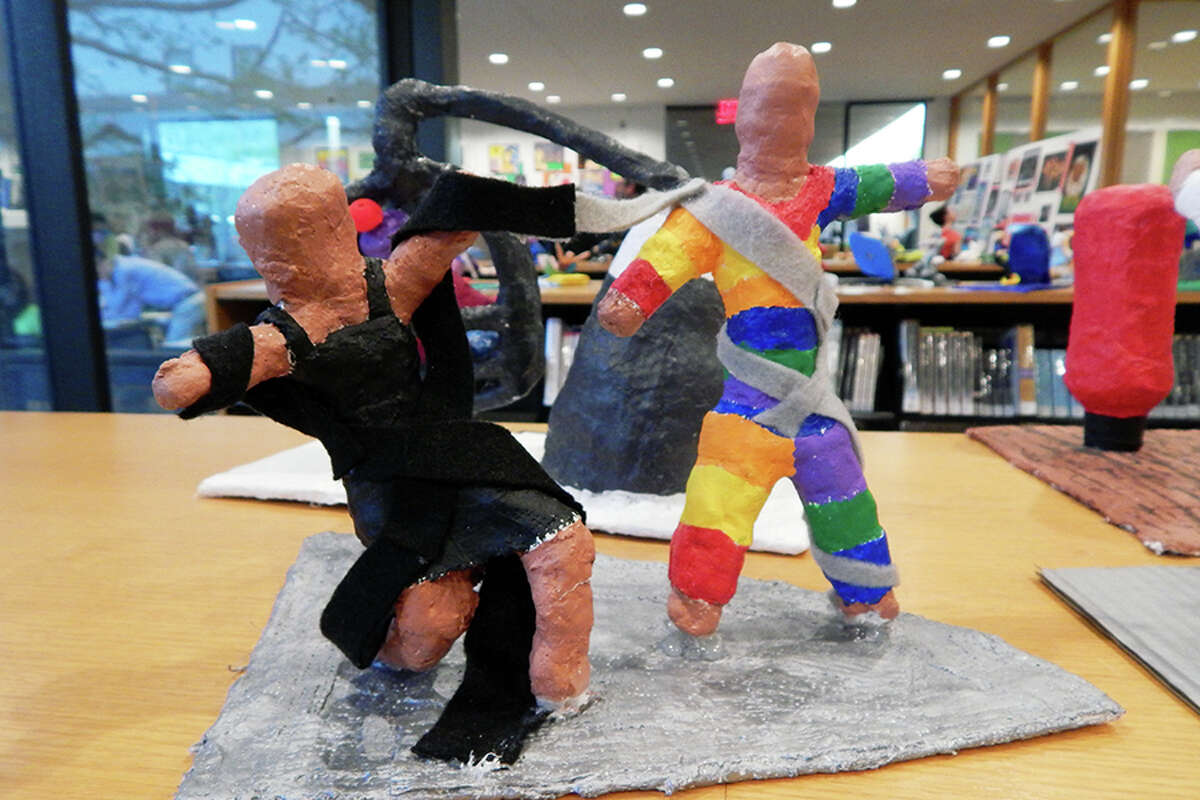 Artwork by Middlebrook student Amelia Hughes.