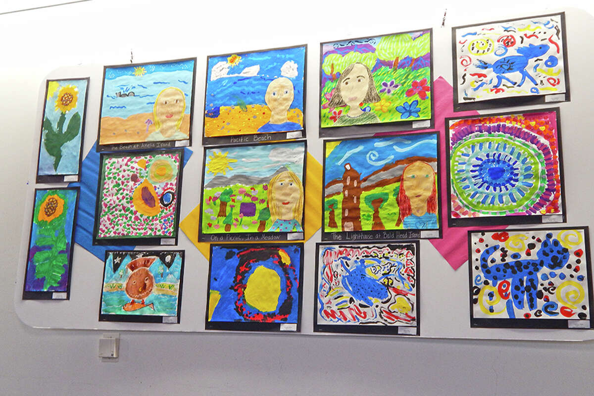 Art created by Miller-Driscoll students.