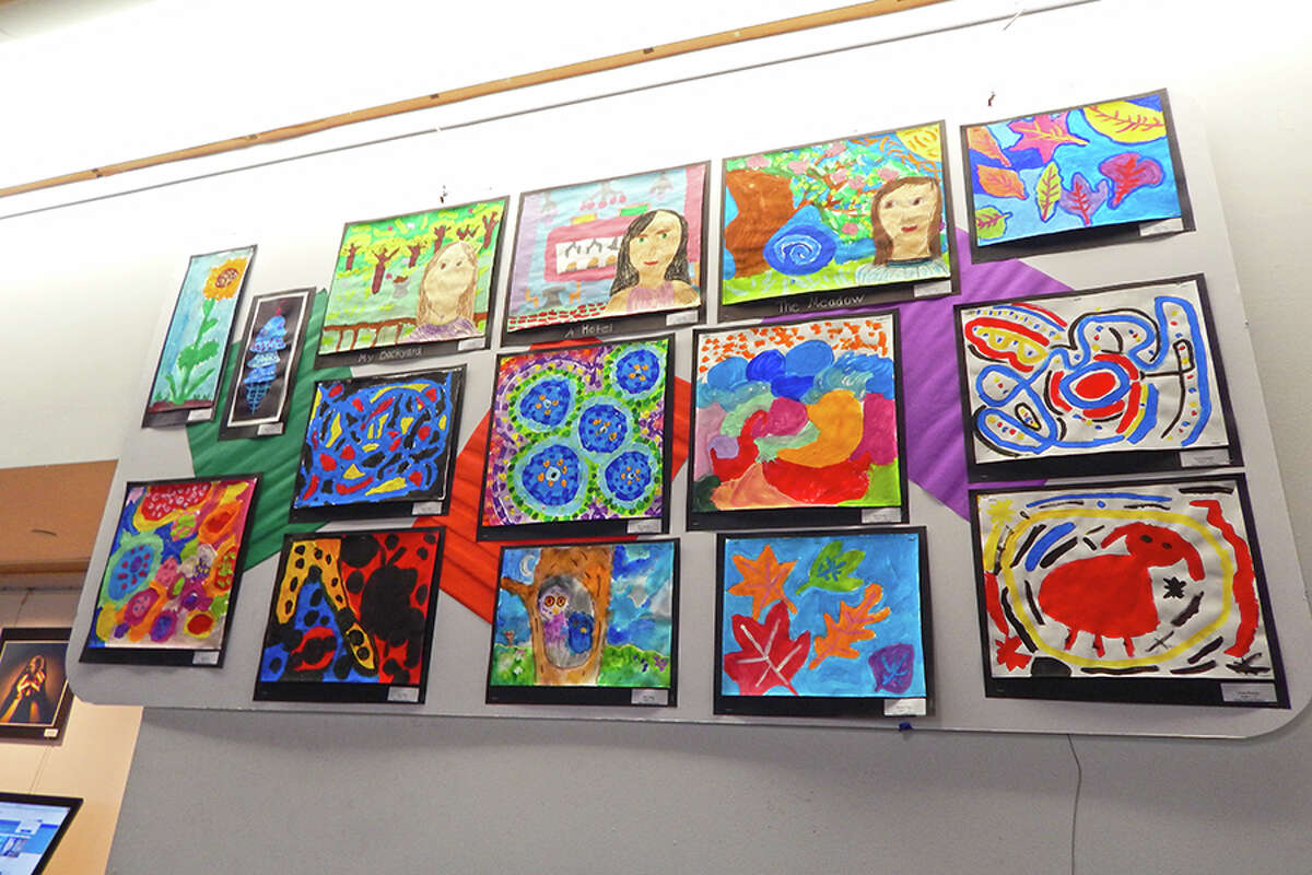 Art by Miller-Driscoll students.