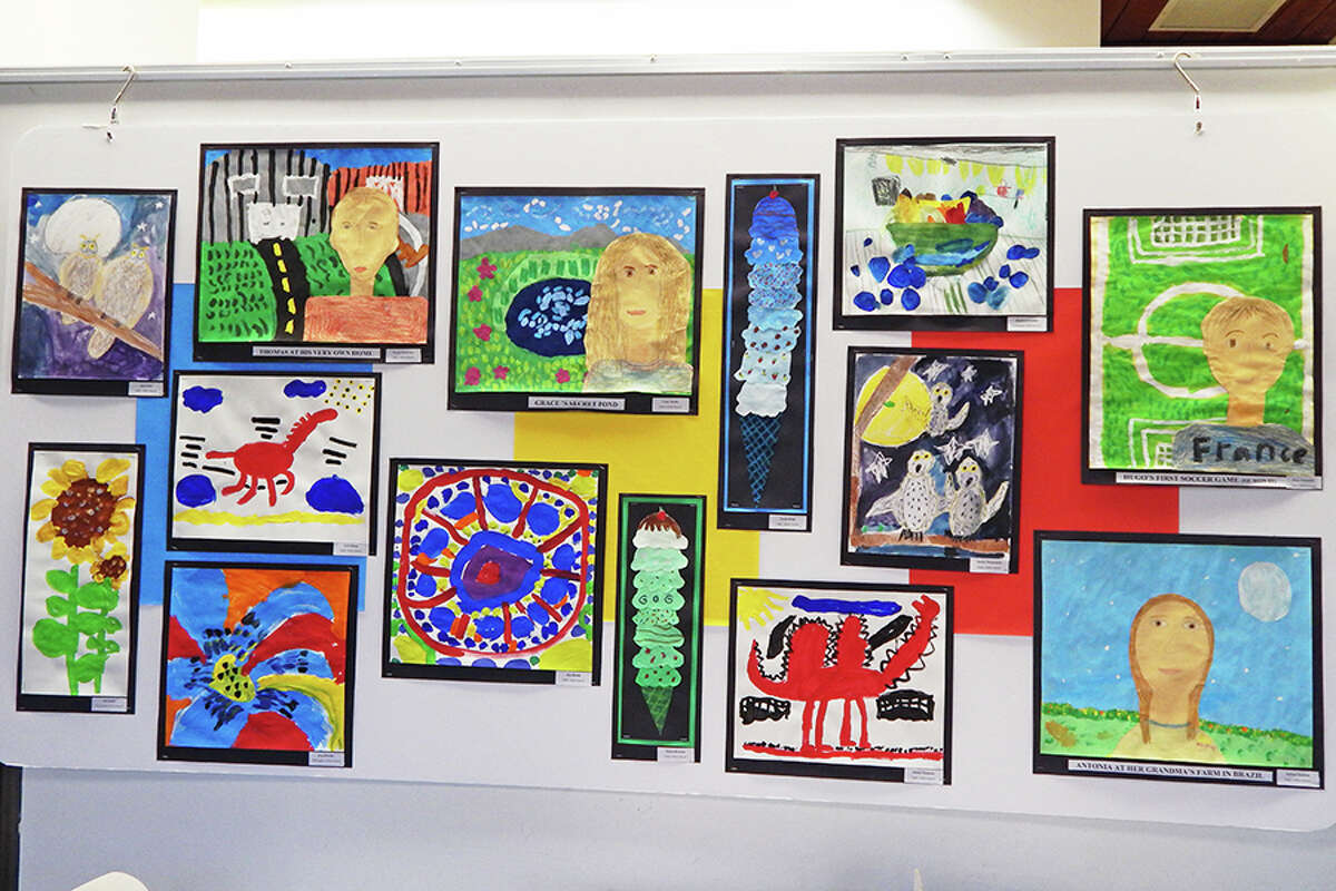 Art by Miller-Driscoll students.