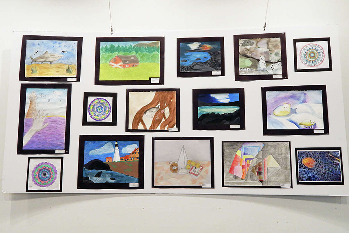 Art by Middlebrook students.