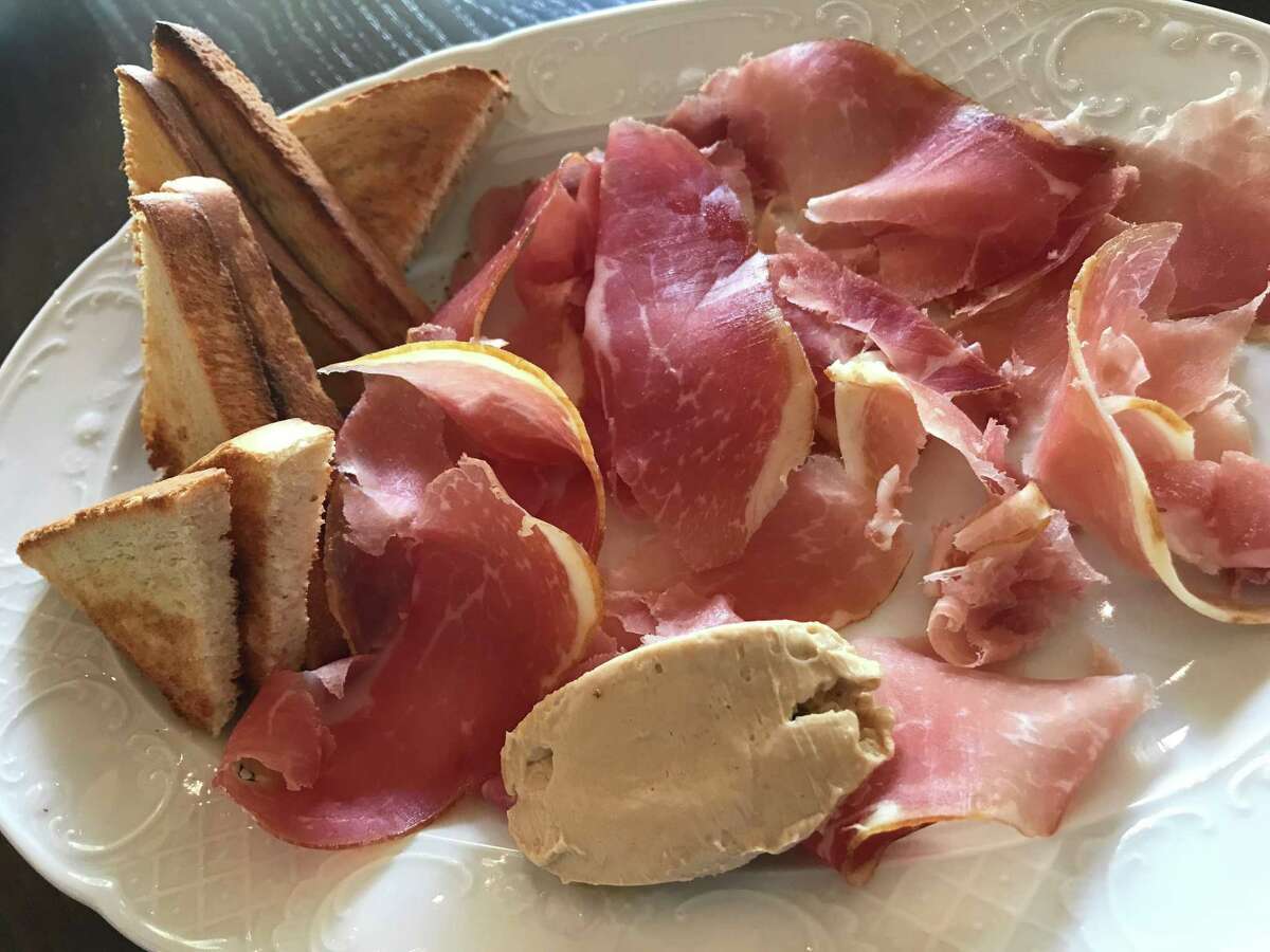 Country ham plate from Fontaine's Southern Diner & Bar