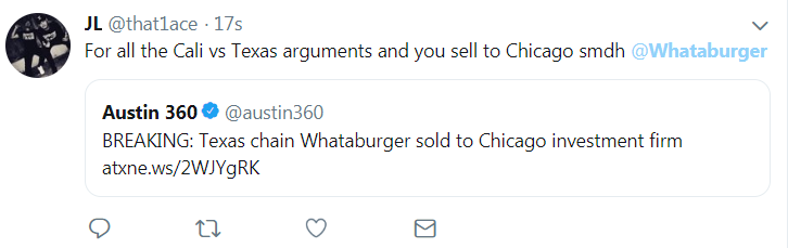 Whataburger comments on ALCS matchup between Astros and Rangers