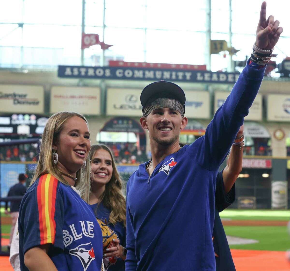 Cavan Biggio explains why he took knee during national anthem