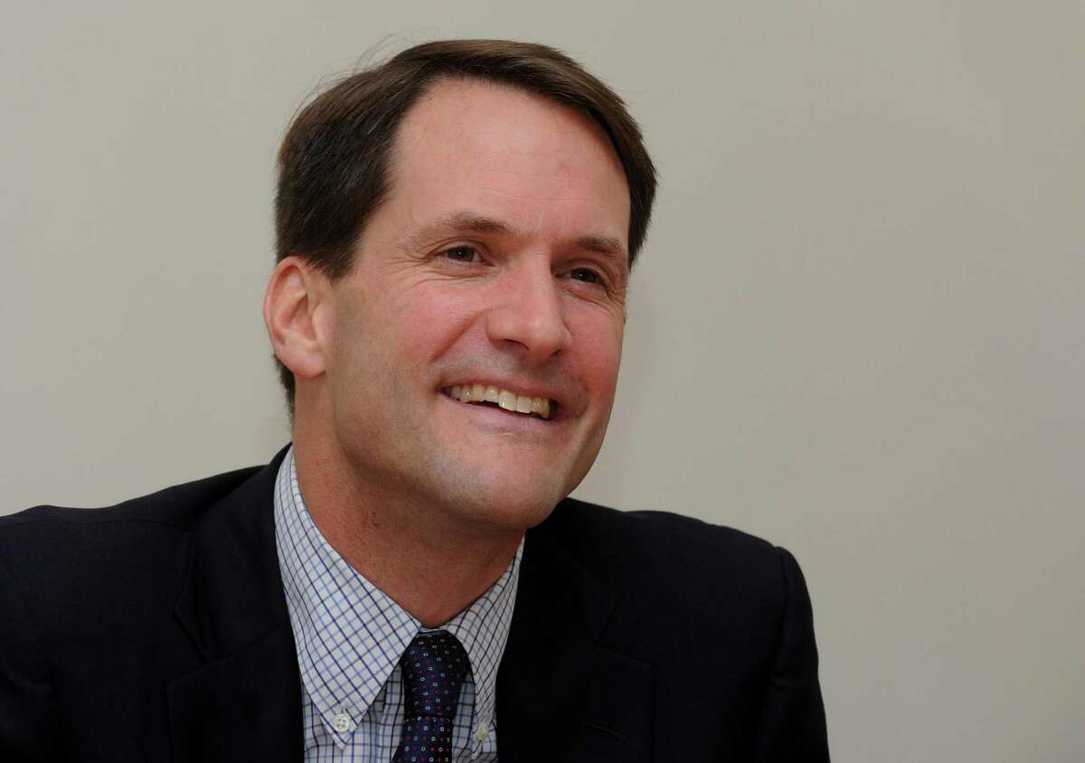 Rep. Jim Himes made it back to Washington in time for a closed-door House intel hearing Friday that featured intelligence community IG Michael Atkinson