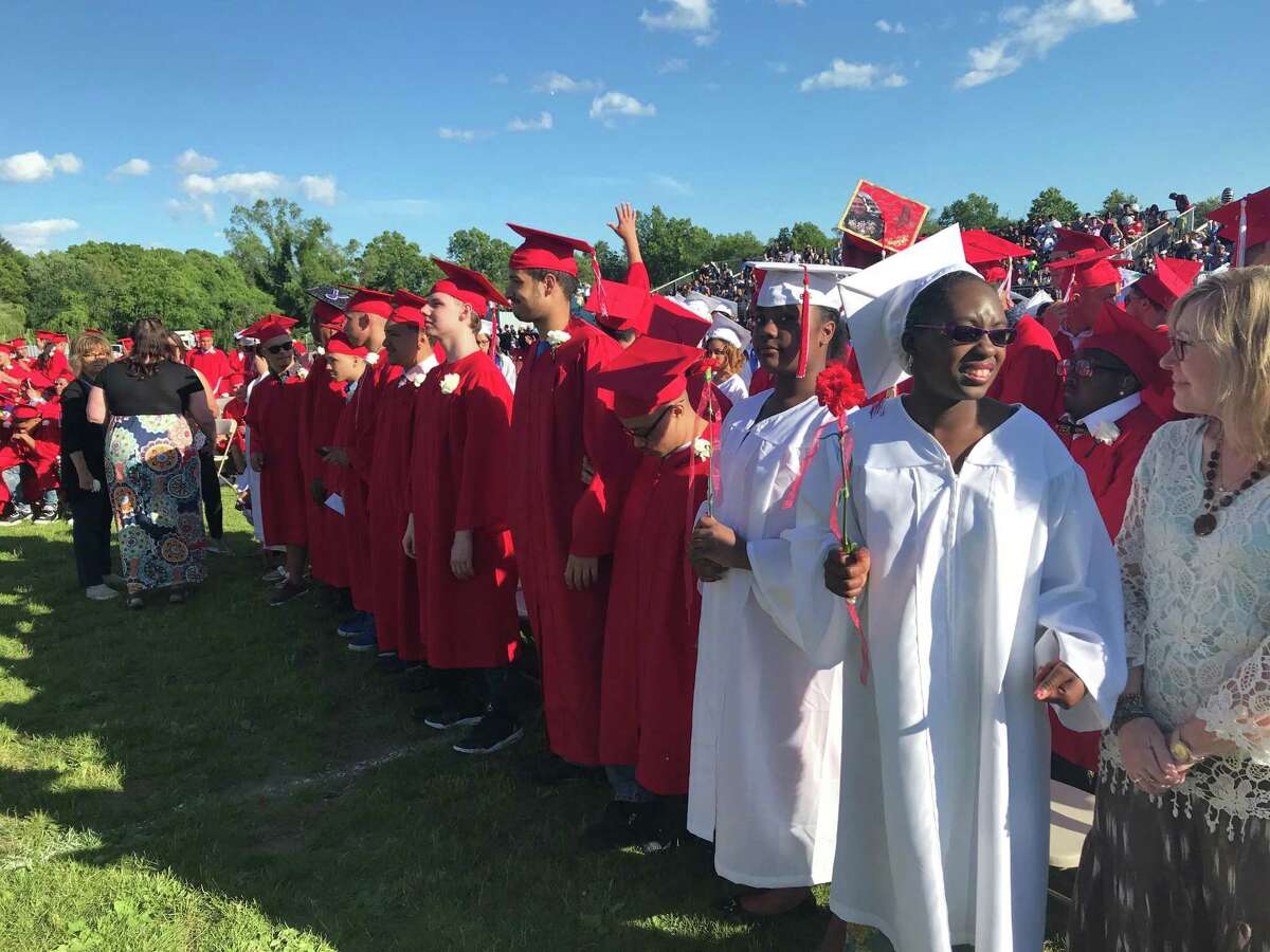 Wilbur Cross High School graduates 388 in New Haven