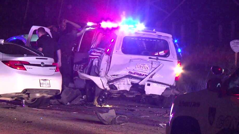 Deputy Injured After Suspected Drunk Driver Crashes Into Patrol Car ...