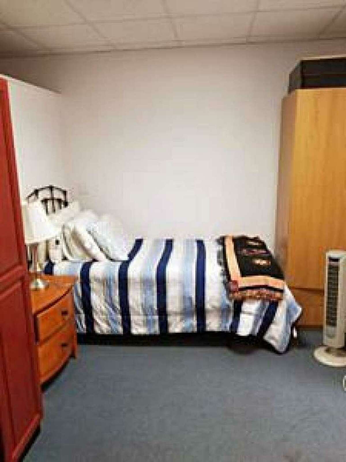 A photo of the room at Easton EMS headquarters.