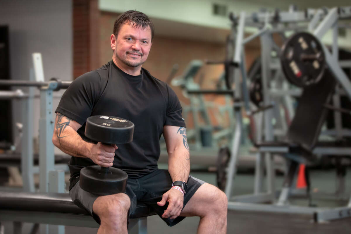 Matt Smith is back to his active lifestyle thanks to two anterior approach hip replacement procedures performed by Orthopedic Surgeon Ben Mayne III, M.D. (Photo provided/MidMichigan Health)