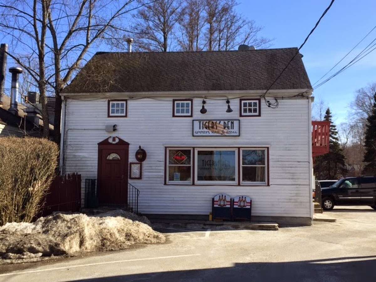 The former Tigers' Den storefront at 23 1/2 Catoonah Street is becoming apartments.