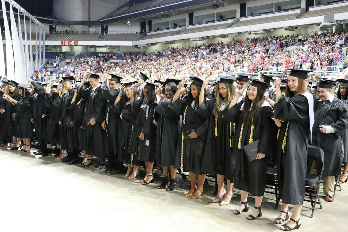 Photos Harlan High School graduates its first senior class