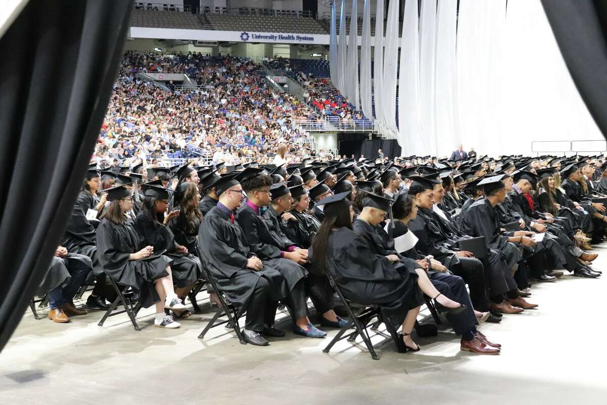 Photos Harlan High School graduates its first senior class