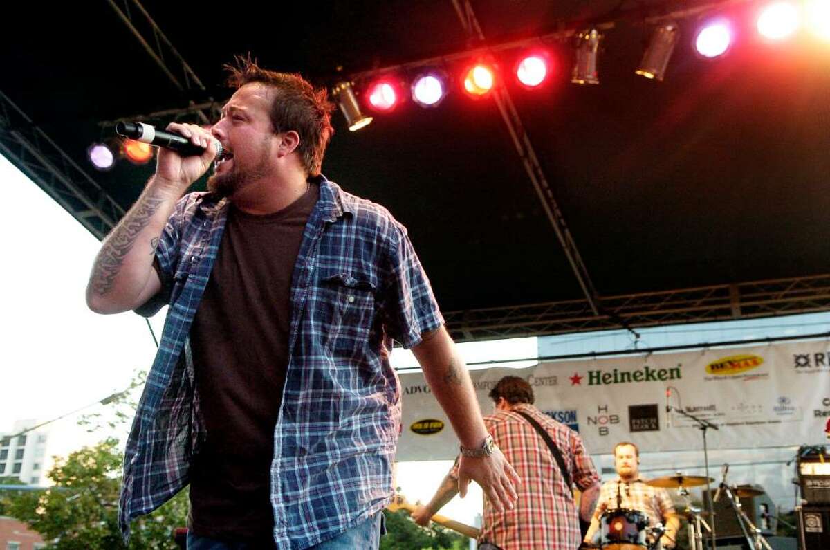 Uncle Kracker plays Alive @ Five on Thursday July 29, 2010 in Stamford, Conn.