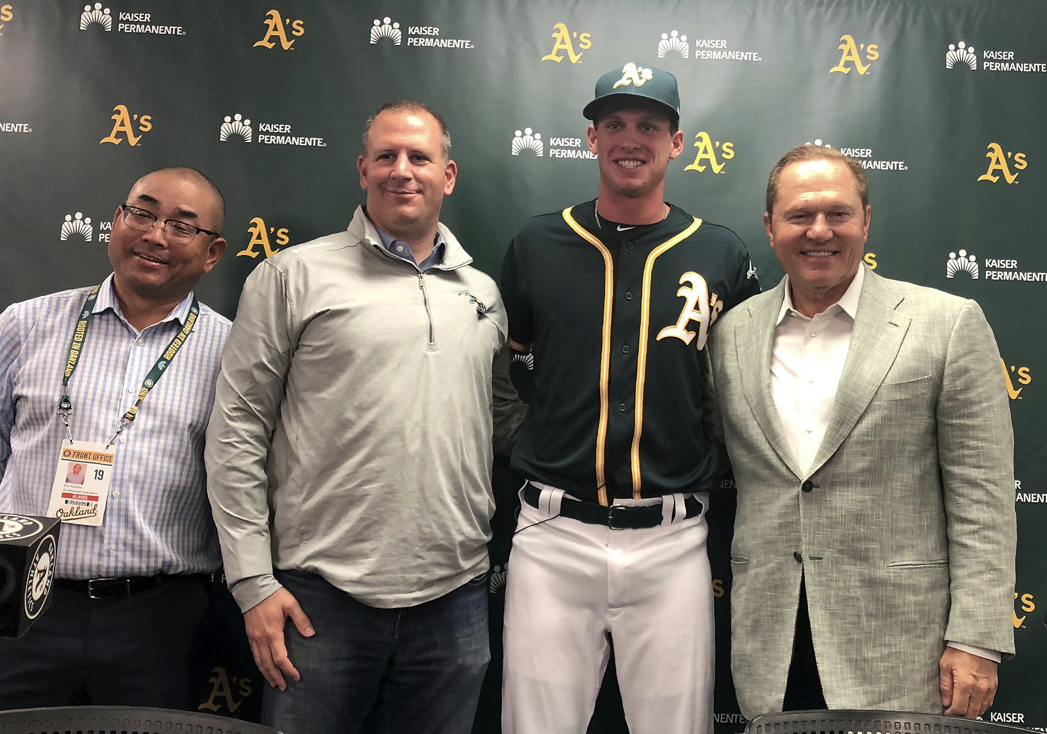 Oakland A's 2017 rookie dress-up day photos - Athletics Nation