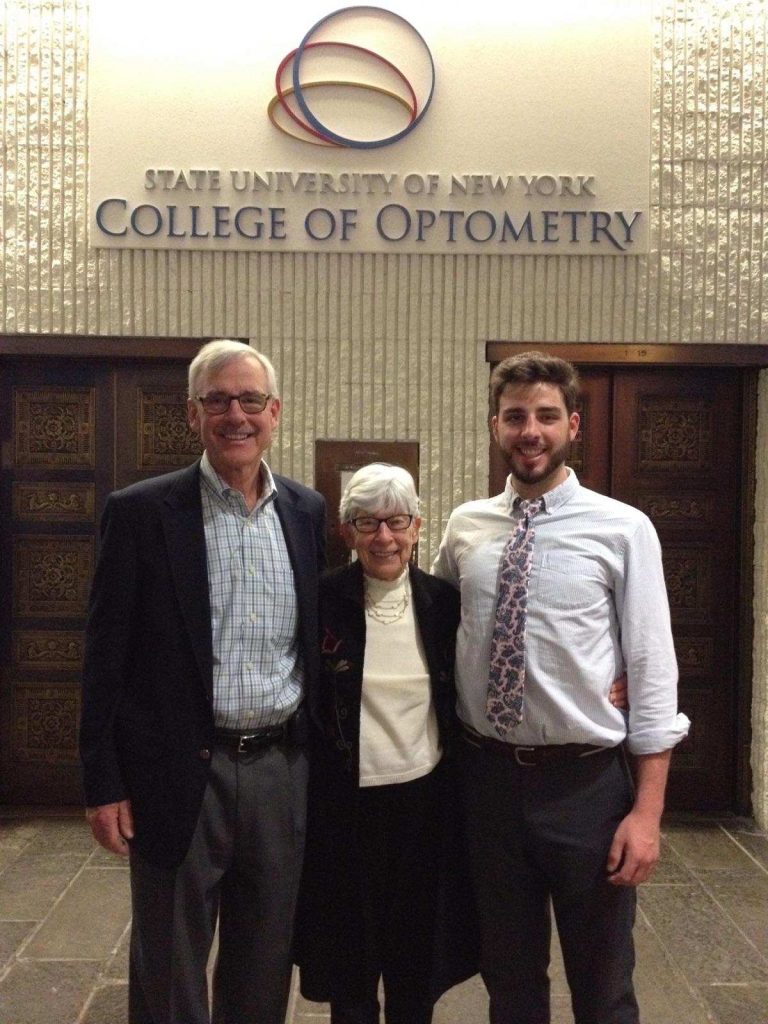 All in the family Son joins father�s eye care practice