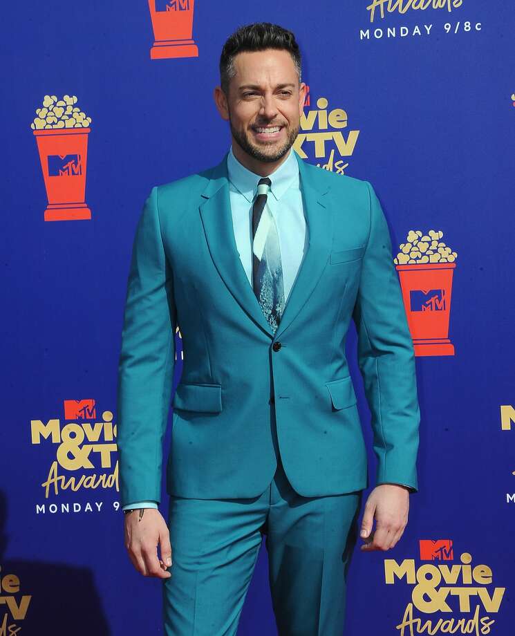 SANTA MONICA, CA - JUNE 17: Zachary Levi arrives for the 2019 MTV Movie And TV Awards held at Barker Hangar. Photo: Albert L. Ortega/Getty Images