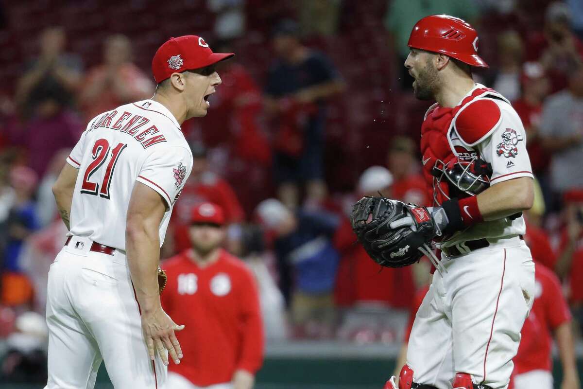 Reds 3, Astros 2  Luis Castillo pitches two-hit ball into seventh