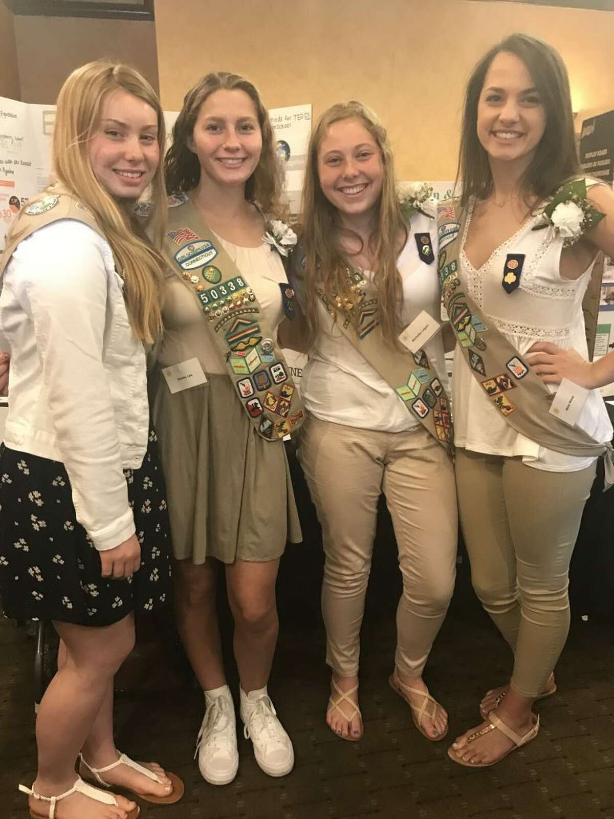 Ridgefield Girl Scouts earn Gold Award