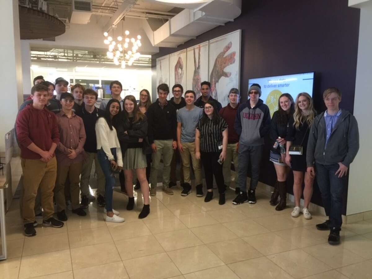 Ridgefield High School students pictured: Saira Ahuja, Andrew Albano, Luke Boylan, Connor Bruce, Anya Delucia, Griffin Dempster, Philip DeRaffele, Nicholas DeSantis, Dustin Fox, Nya Fozouni, Christopher Lang, Jackson Mitchell, Sarah Odeen, Ben Seward, Eugene Simpson, Joseph Suozzi, Ivan Teplyakov, Alyssa Teutemacher, Mackenzie Wanicka, Brennan Ward, Martin Wirth and Mathew Yodice.