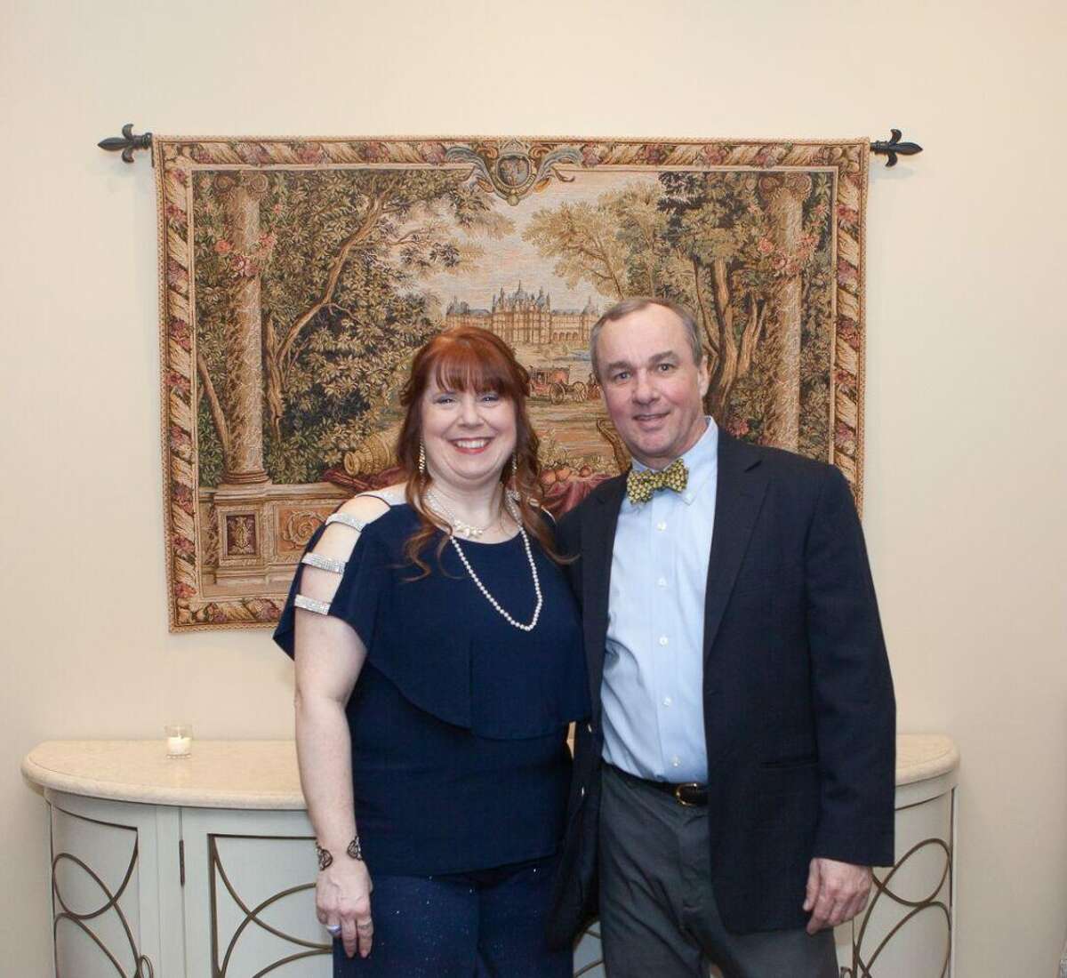Ridgefield Operation for Animal Rescue (ROAR) honored Ridgefield-resident Scott Linke with its 2019 ROAR Community Star Award for his outstanding contributions and support at its annual ROAR gala and fundraiser. The event was held on March 9 at Le Chateau in South Salem, N.Y. Pictured from left to right: Kerry Dobson, executive director, ROAR and Scott Linke, ROAR volunteer and former board member.