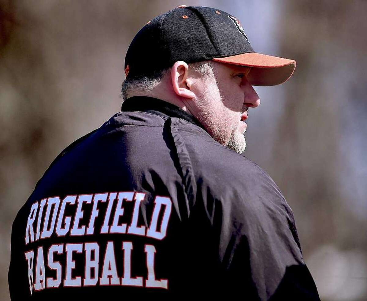 Ridgefield baseball coach Paul Fabbri
