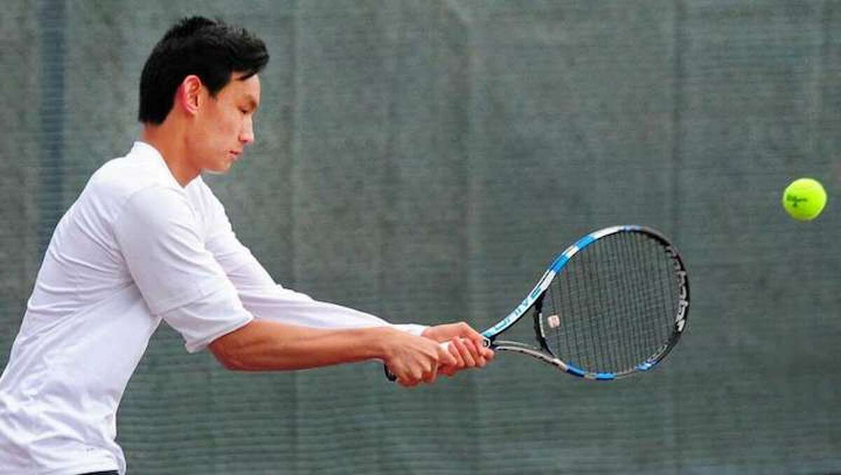 Tadd Long and the Ridgefield High boys tennis team are off to a 3-0 start this season.