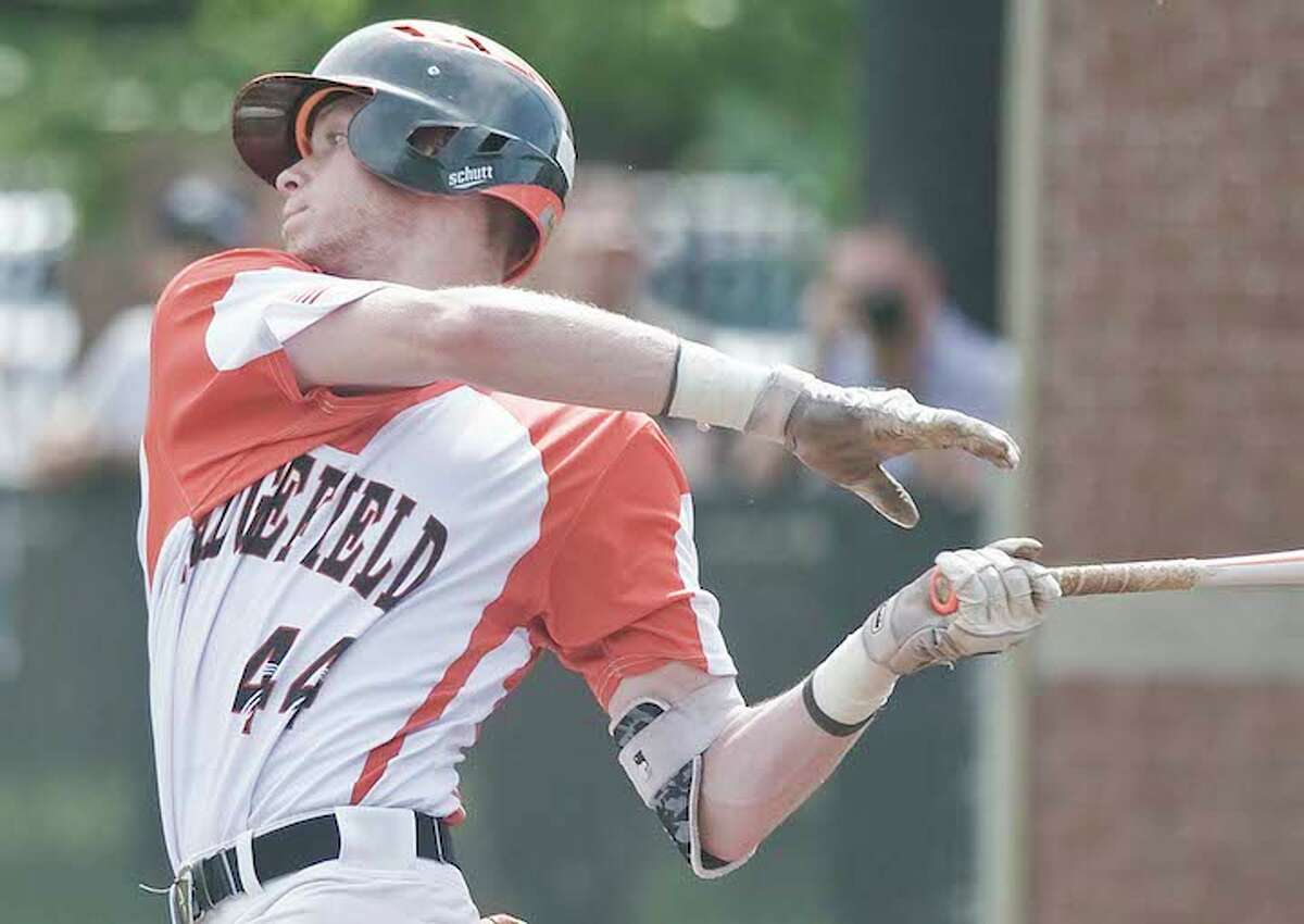 Joey Pastore is one of the top returning hitters for the Ridgefield baseball team. - Scott Mullin photo