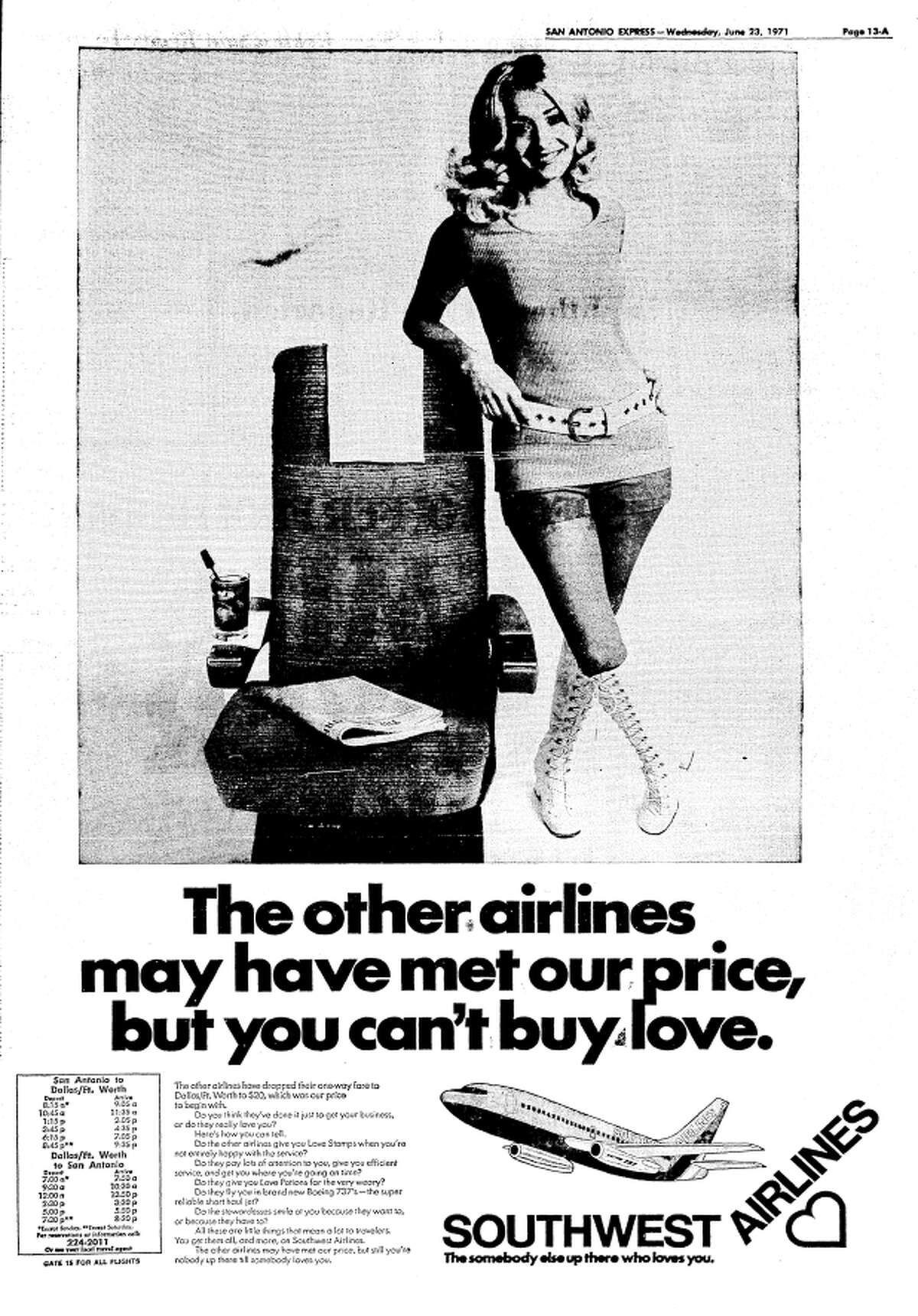 How Southwest Airlines' love story took flight in San Antonio