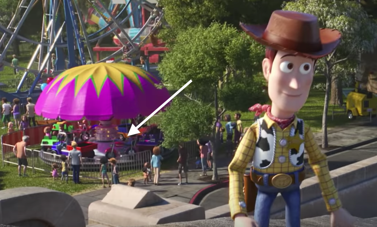 Toy Story 4 hidden references as Boo from Monsters Inc. spotted in