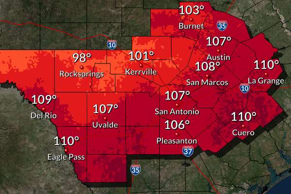 NWS Heat Index May Reach Degrees In San Antonio Area ExpressNews Com