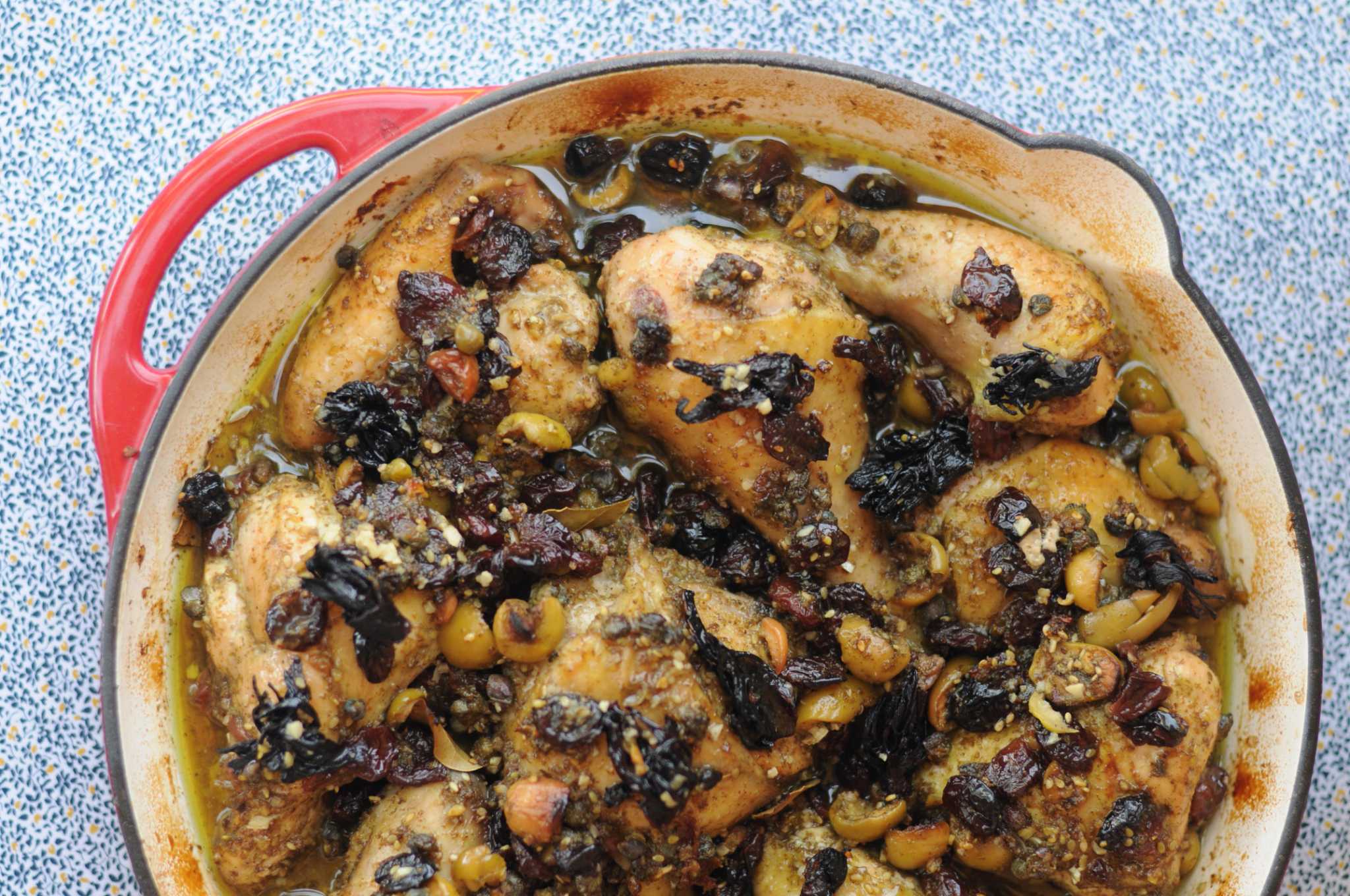 Recipe Hibiscus Chicken Marbella